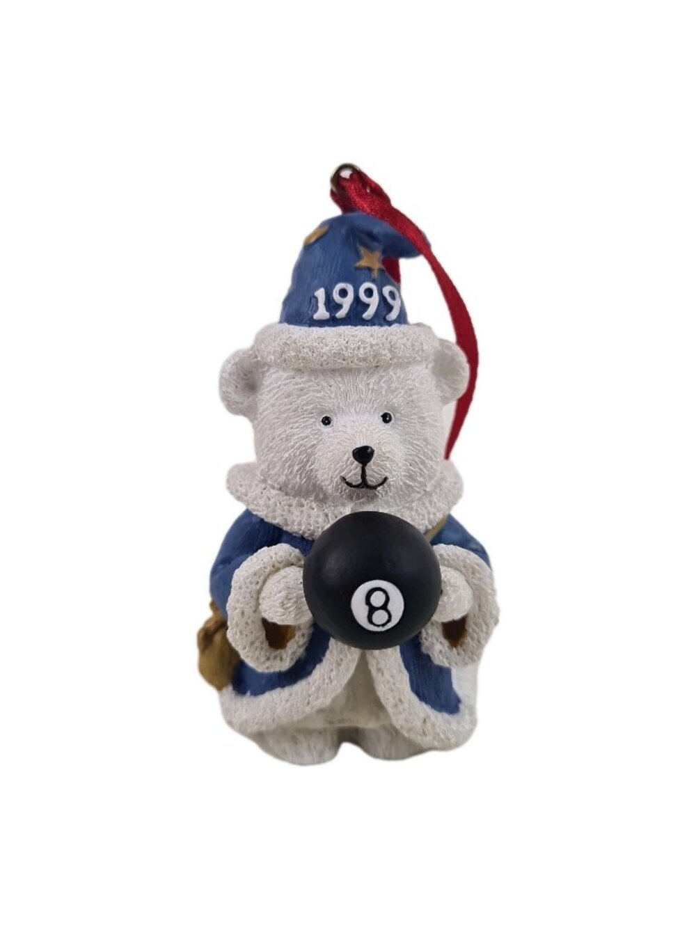 Marshall Field's Fifteen Years Santa Polar Bear 1999 Christmas Ornament Y001